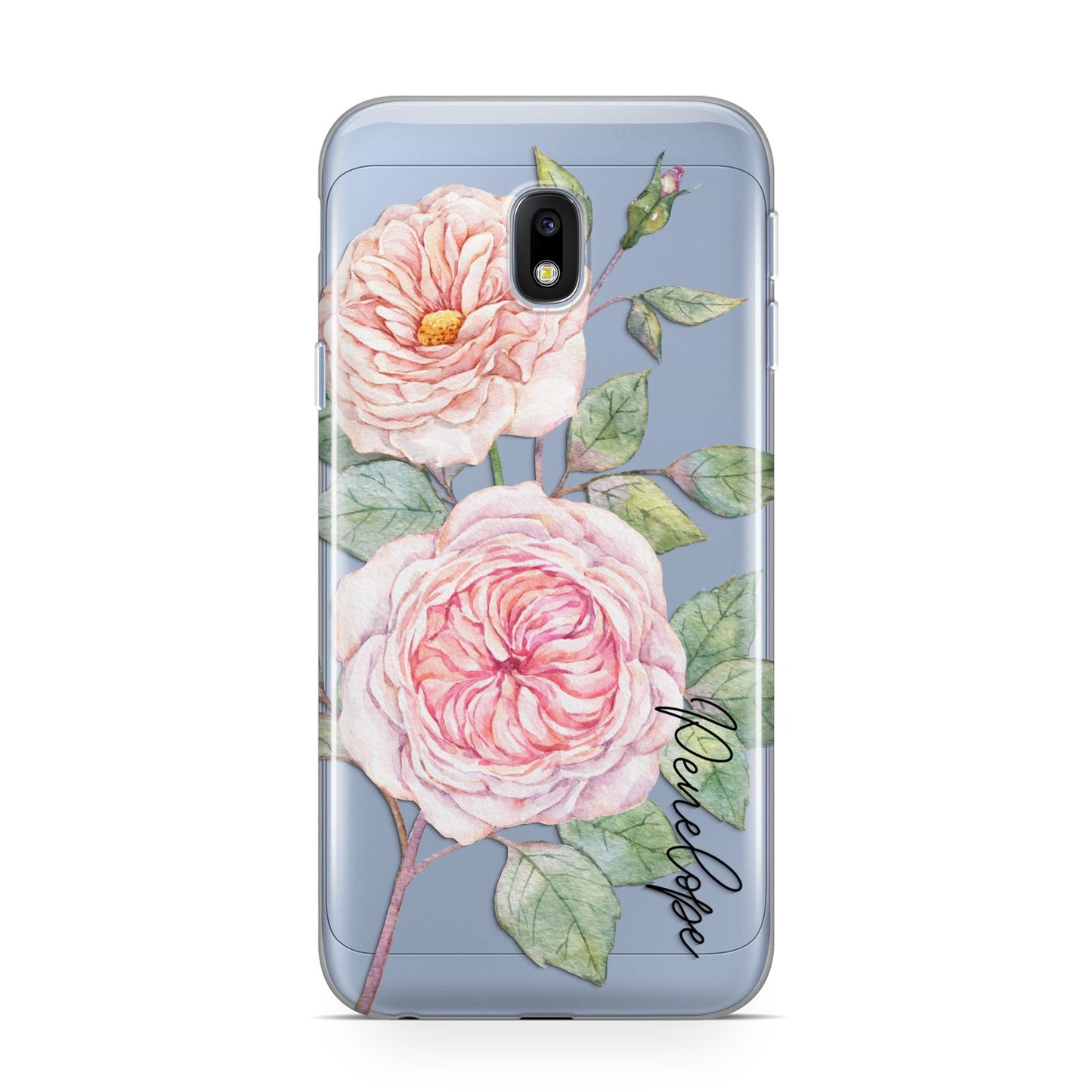 Personalised Peonies Samsung Galaxy J3 2017 Case