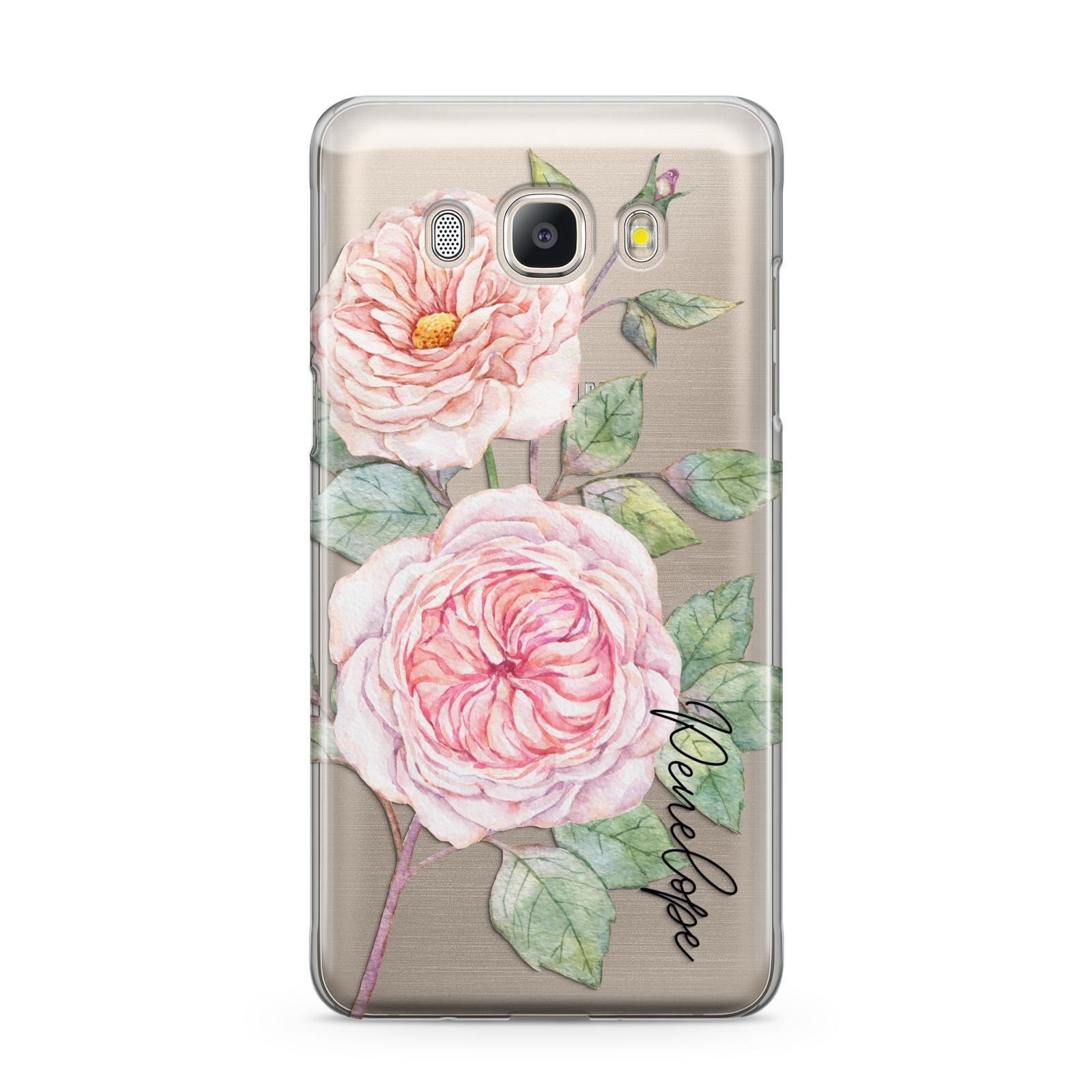 Personalised Peonies Samsung Galaxy J5 2016 Case