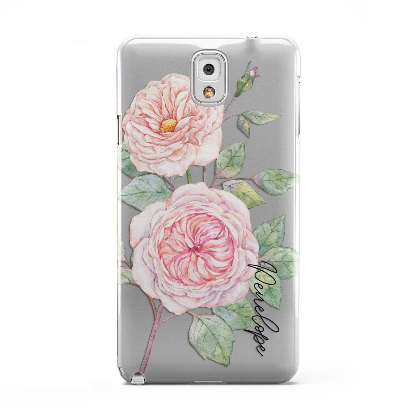 Personalised Peonies Samsung Galaxy Note 3 Case