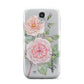Personalised Peonies Samsung Galaxy S4 Case
