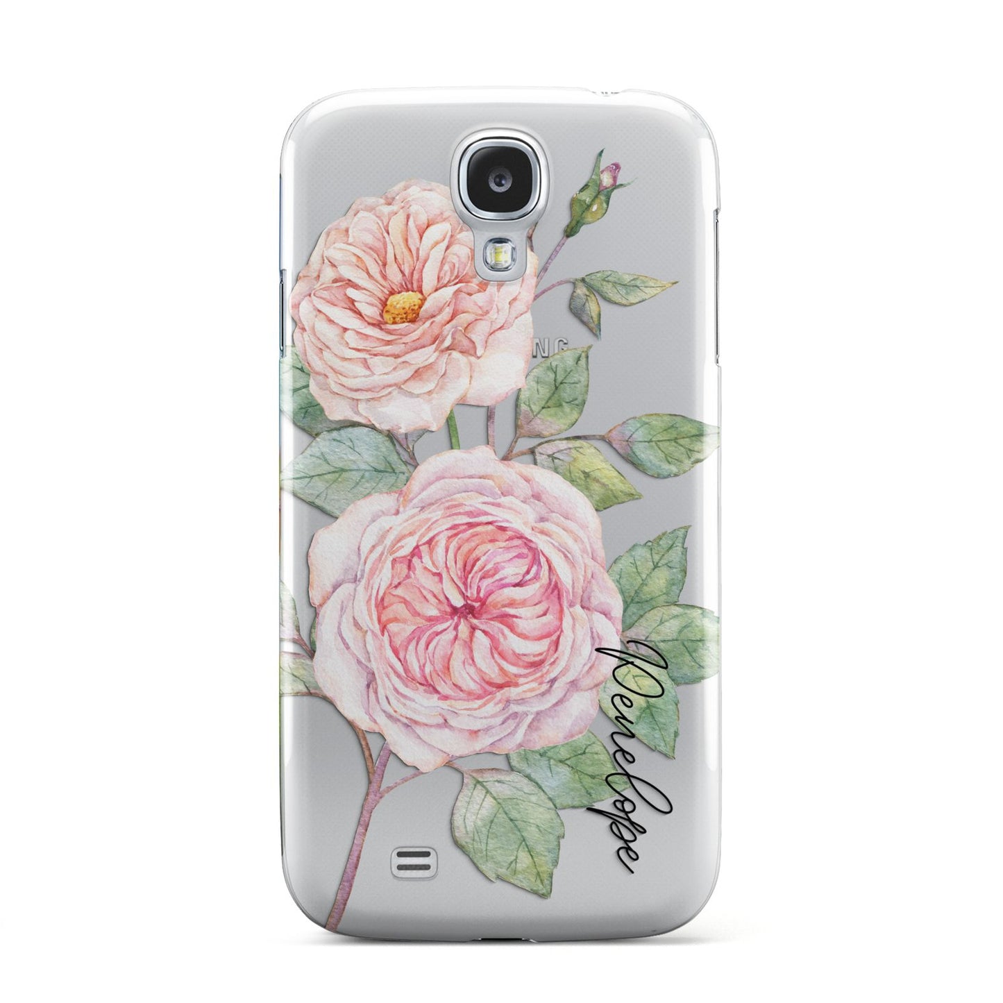 Personalised Peonies Samsung Galaxy S4 Case