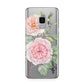 Personalised Peonies Samsung Galaxy S9 Case