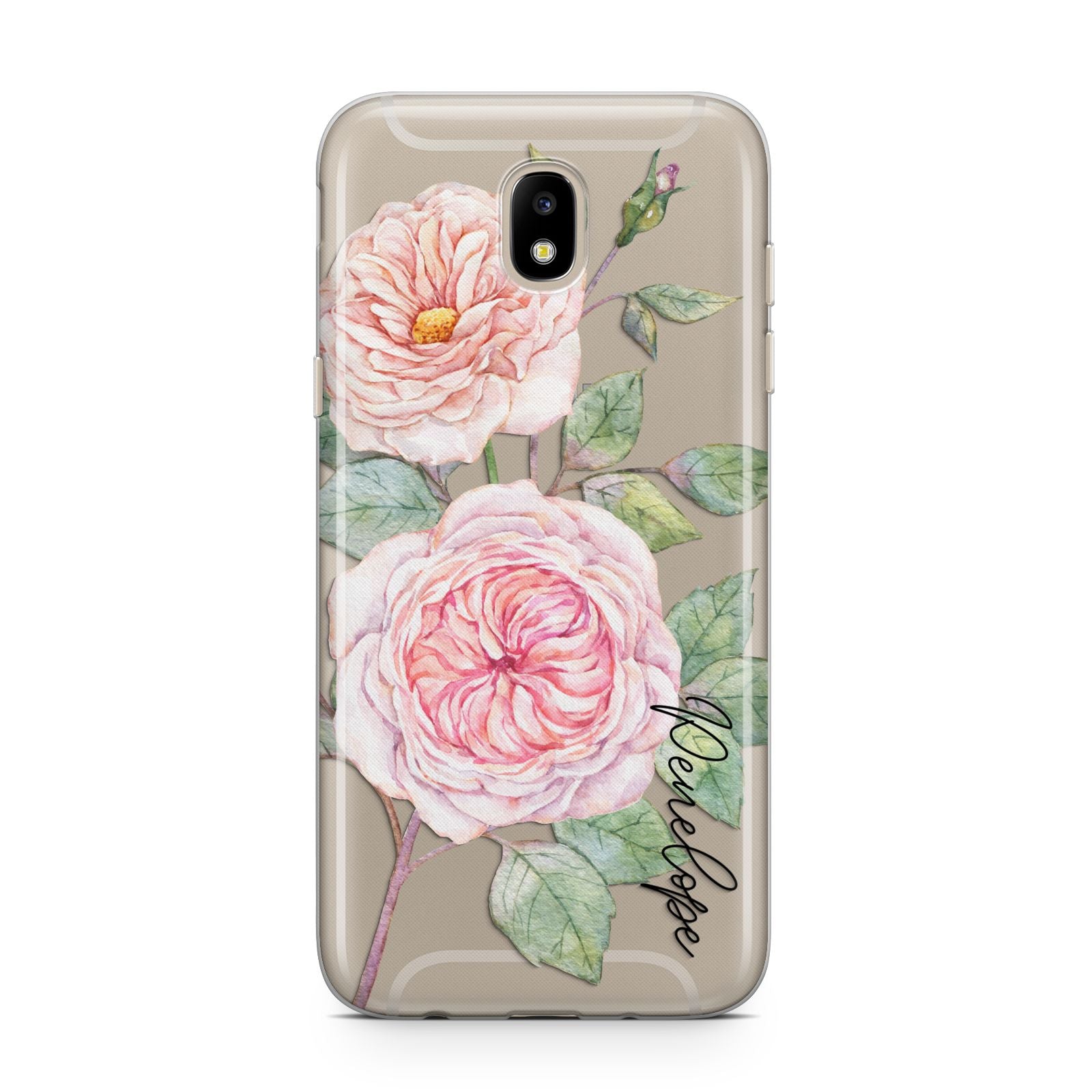 Personalised Peonies Samsung J5 2017 Case
