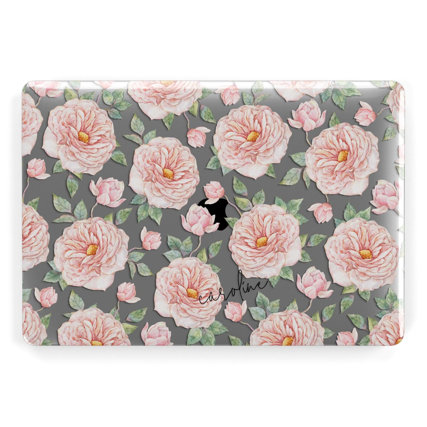 Personalised Peony Apple MacBook Case