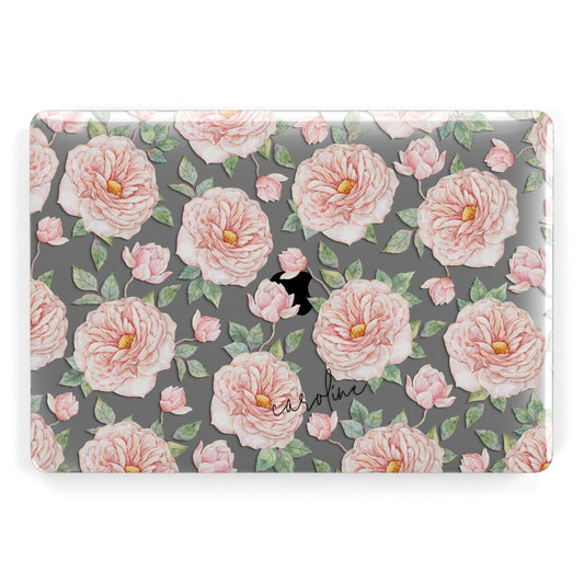 Personalised Peony Apple MacBook Case