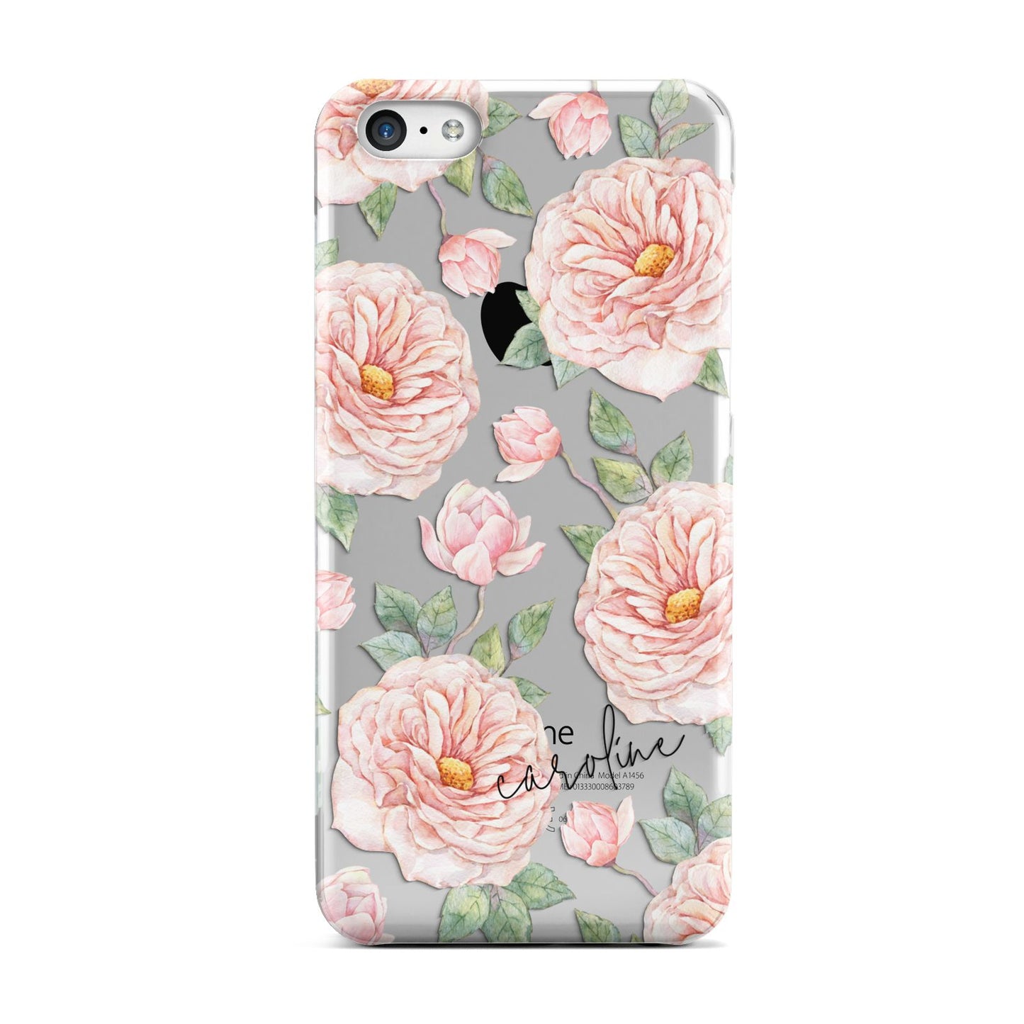 Personalised Peony Apple iPhone 5c Case