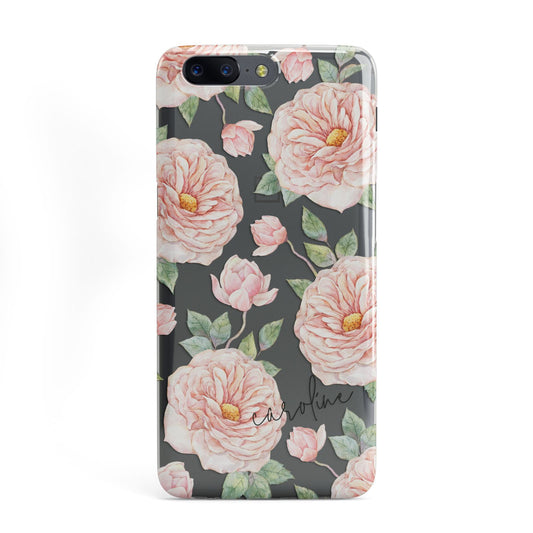 Personalised Peony OnePlus Case