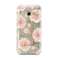 Personalised Peony Samsung Galaxy A3 2017 Case on gold phone