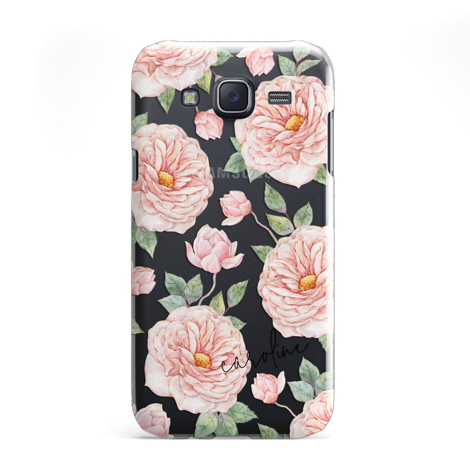 Personalised Peony Samsung Galaxy J5 Case