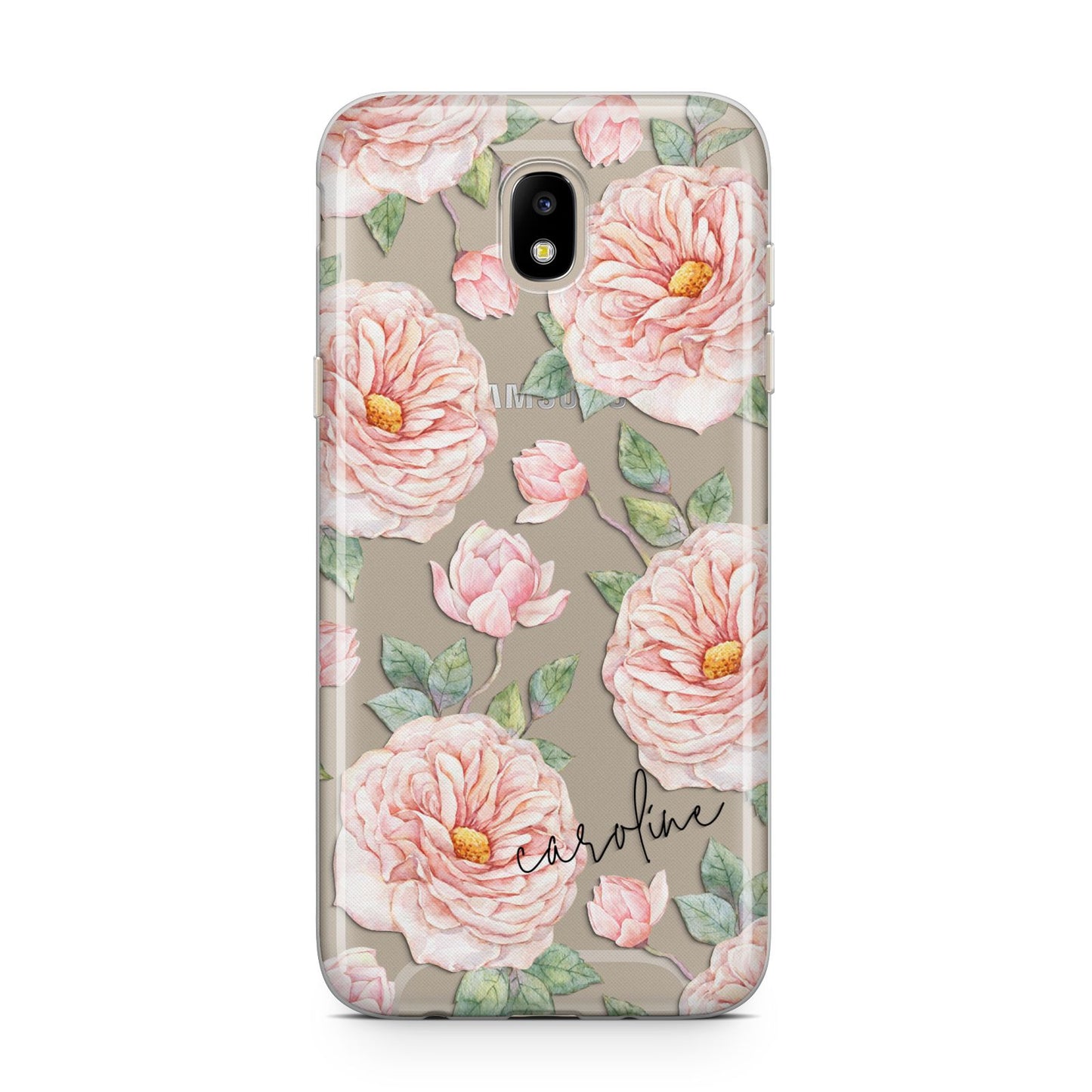 Personalised Peony Samsung J5 2017 Case