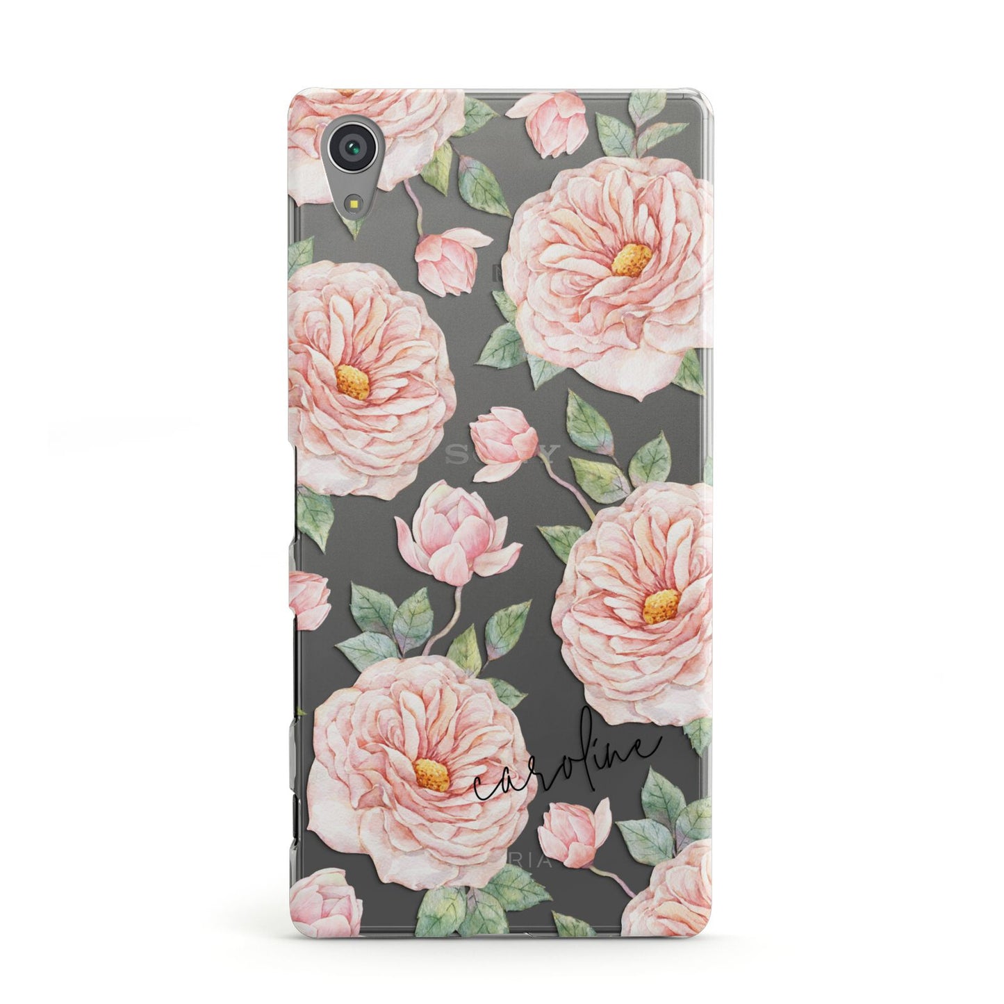 Personalised Peony Sony Xperia Case