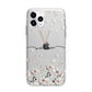 Personalised Petals Apple iPhone 11 Pro Max in Silver with Bumper Case
