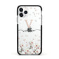 Personalised Petals Apple iPhone 11 Pro in Silver with Black Impact Case