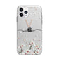 Personalised Petals Apple iPhone 11 Pro in Silver with Bumper Case