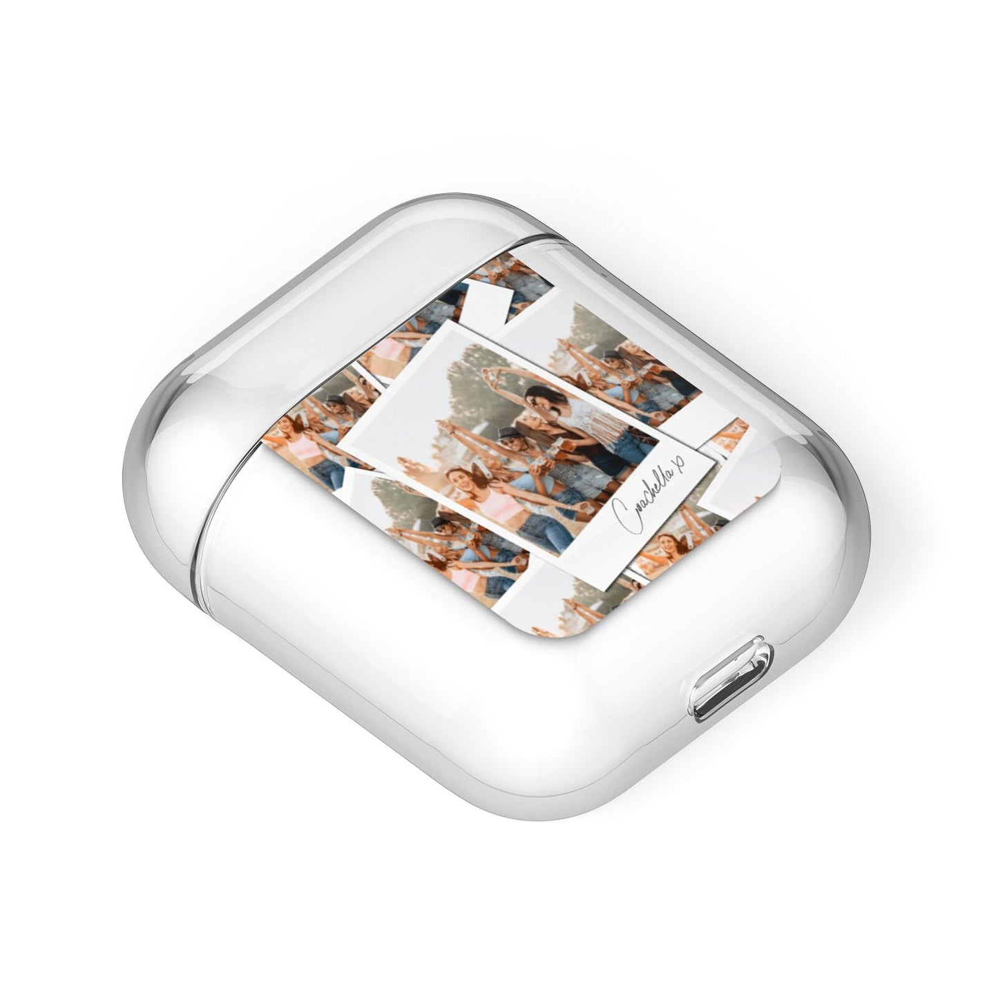 Personalised Photo AirPods Case Laid Flat