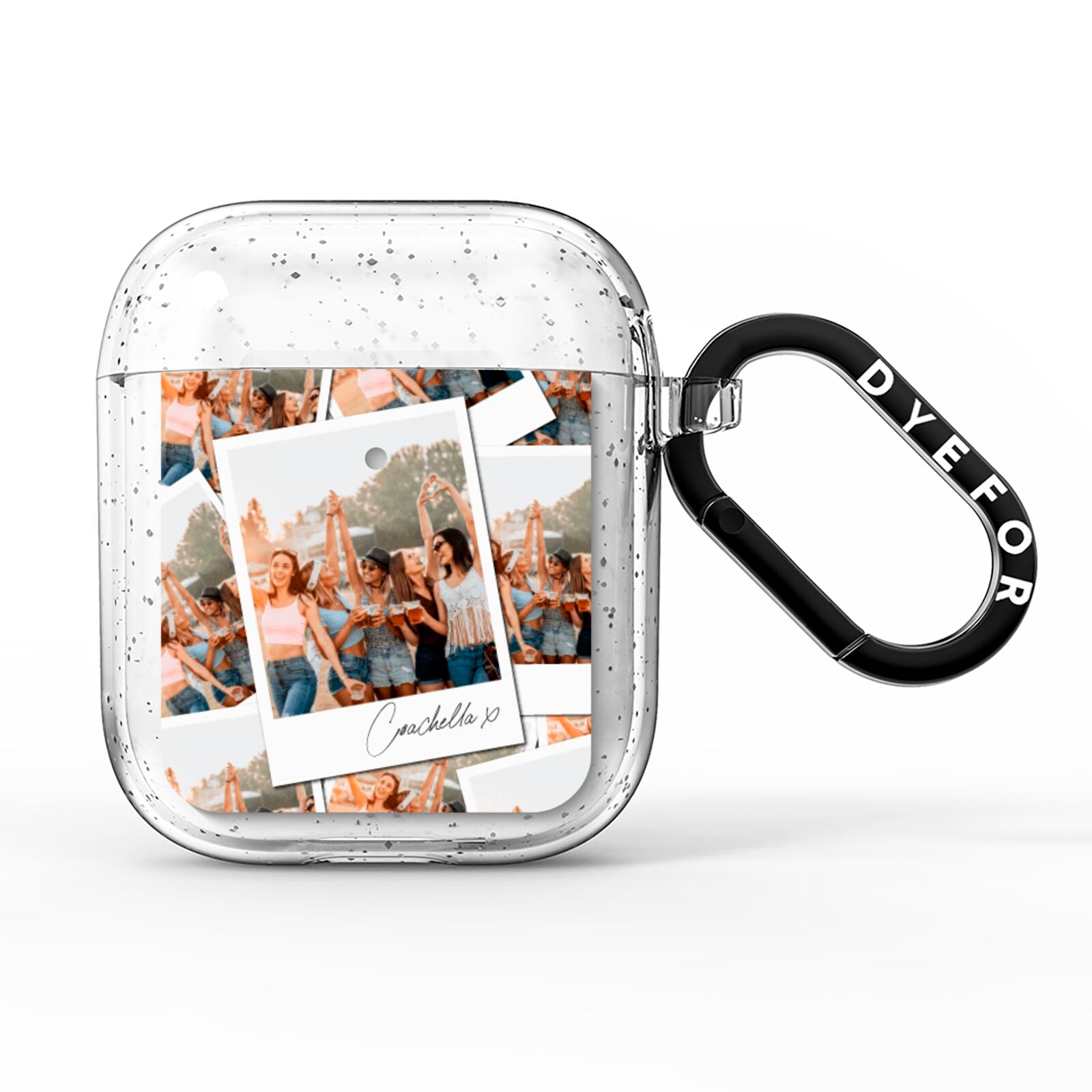 Personalised Photo AirPods Glitter Case