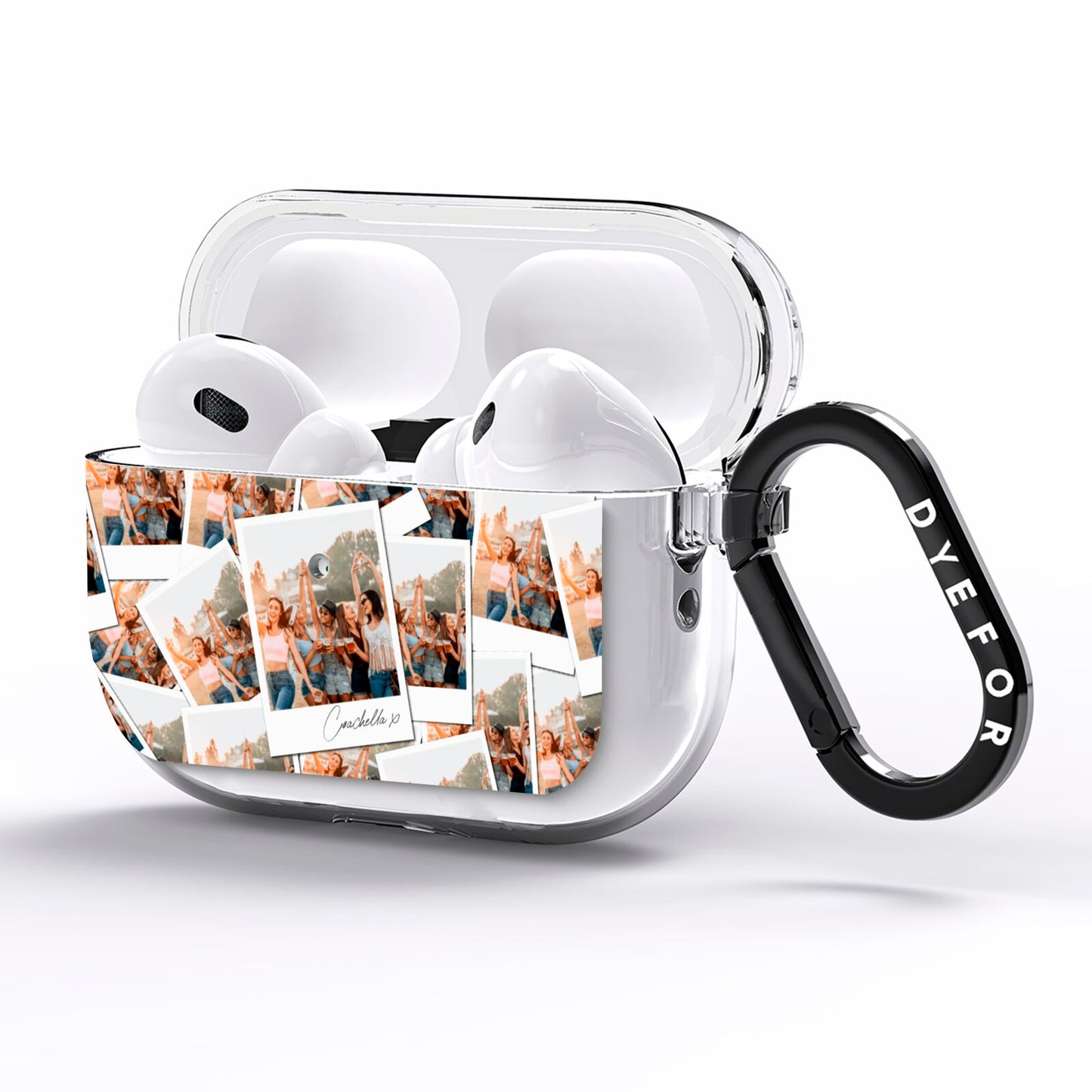 Personalised Photo AirPods Pro Clear Case Side Image