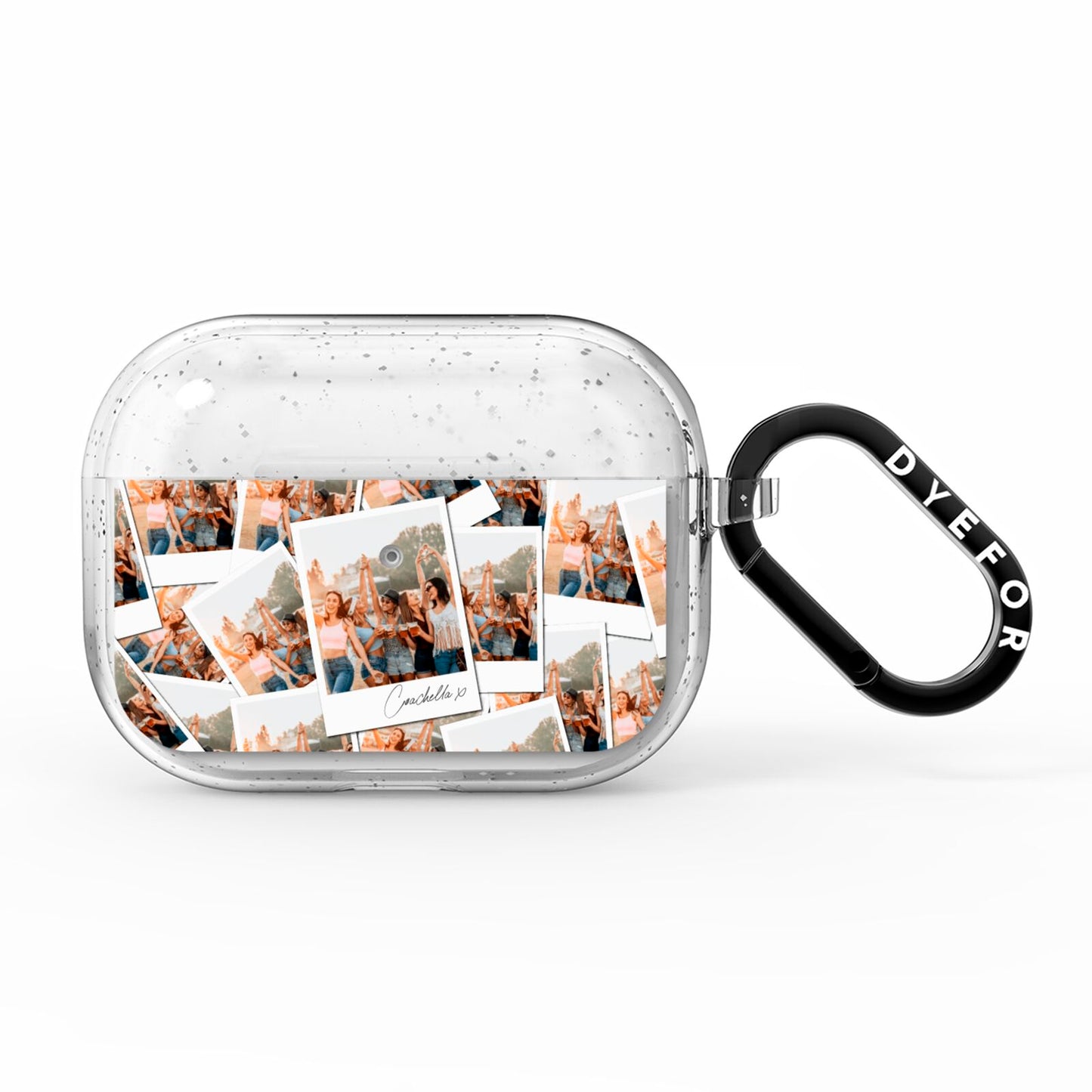 Personalised Photo AirPods Pro Glitter Case