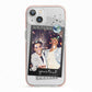 Personalised Photo Celestial iPhone 13 TPU Impact Case with Pink Edges