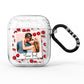 Personalised Photo Cherry AirPods Glitter Case