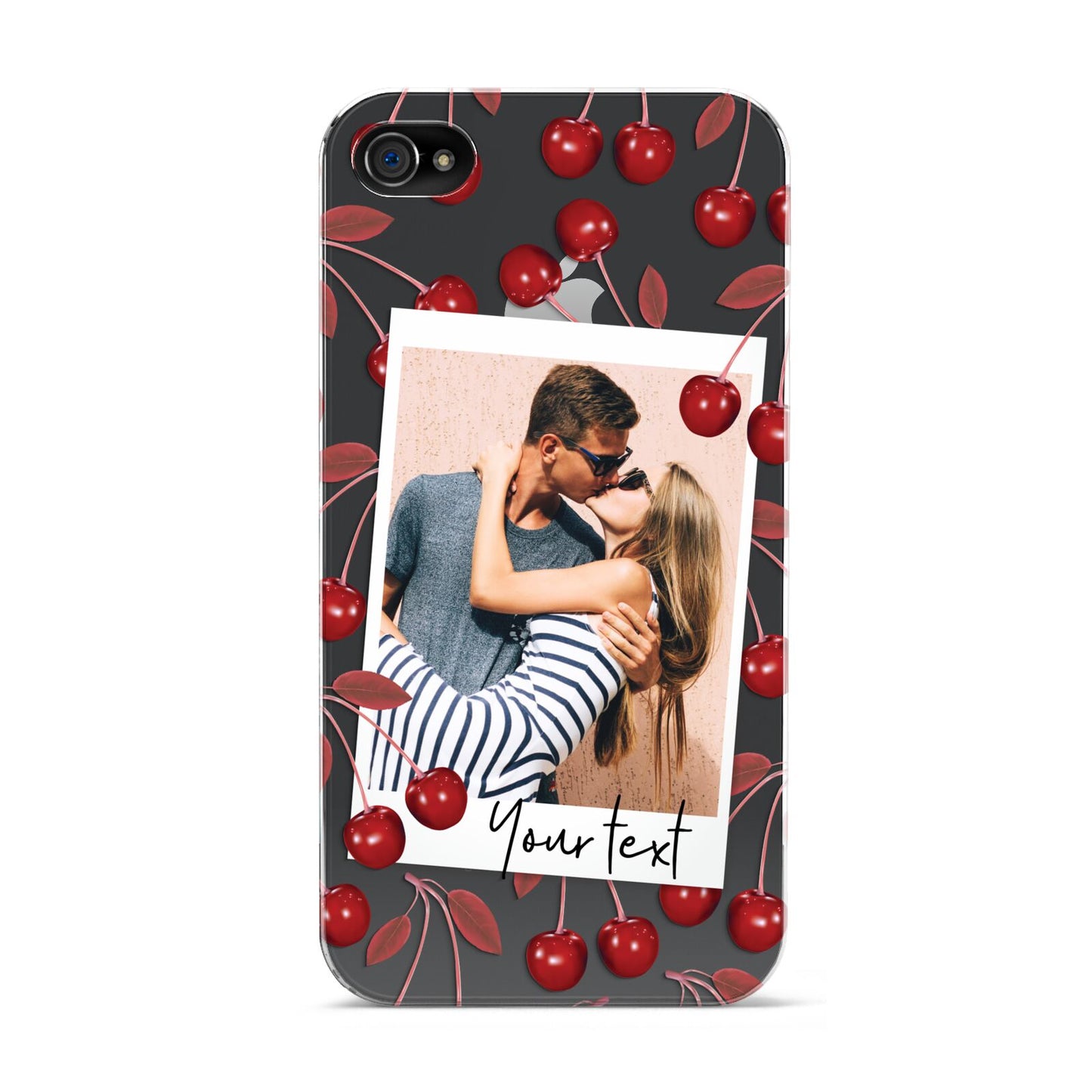 Personalised Photo Cherry Apple iPhone 4s Case