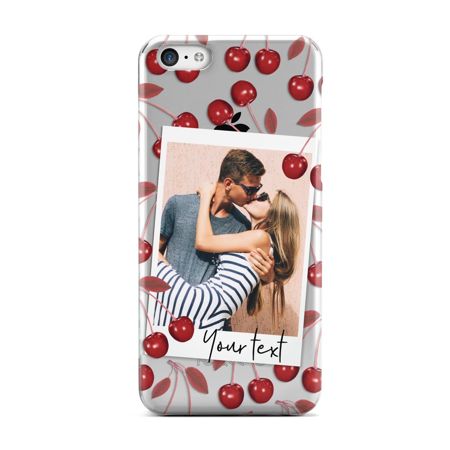 Personalised Photo Cherry Apple iPhone 5c Case