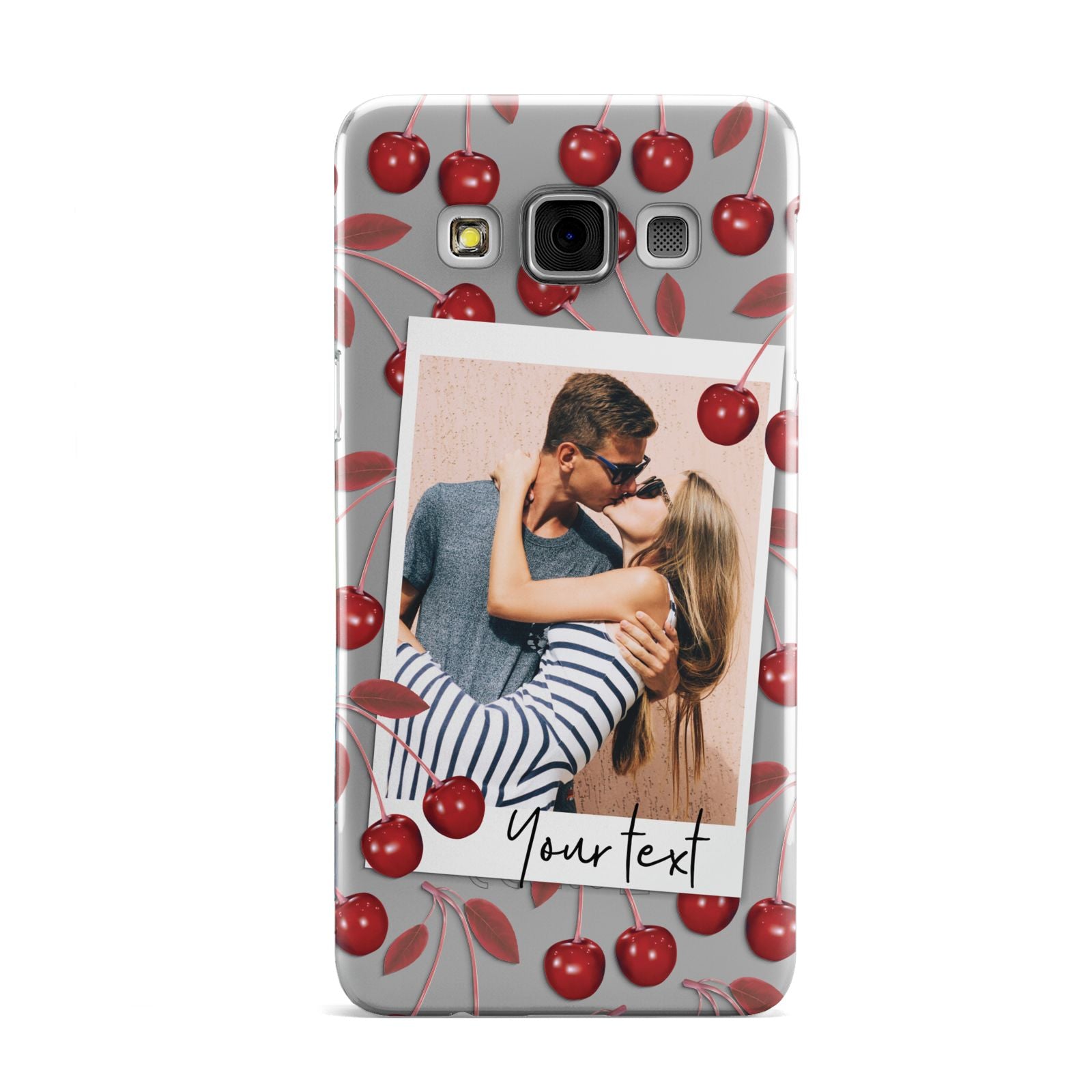 Personalised Photo Cherry Samsung Galaxy A3 Case