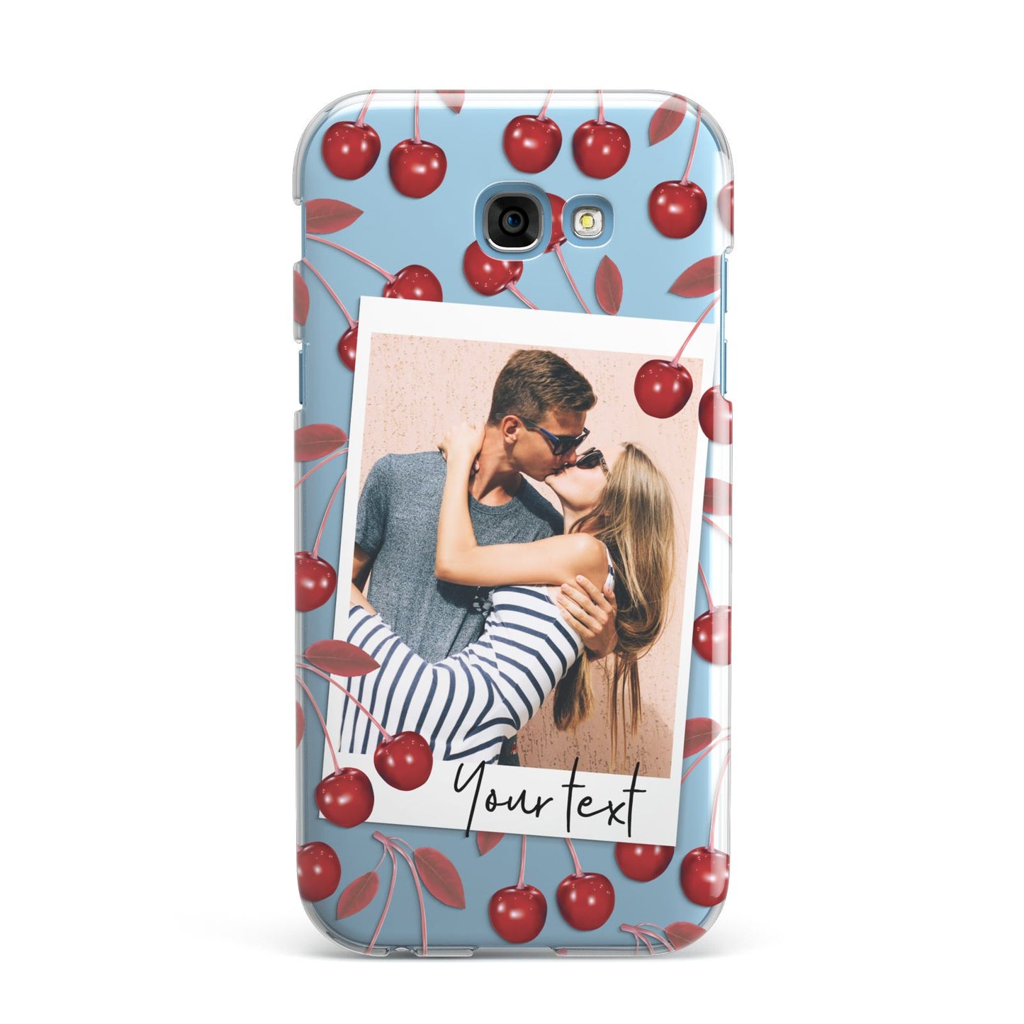 Personalised Photo Cherry Samsung Galaxy A7 2017 Case