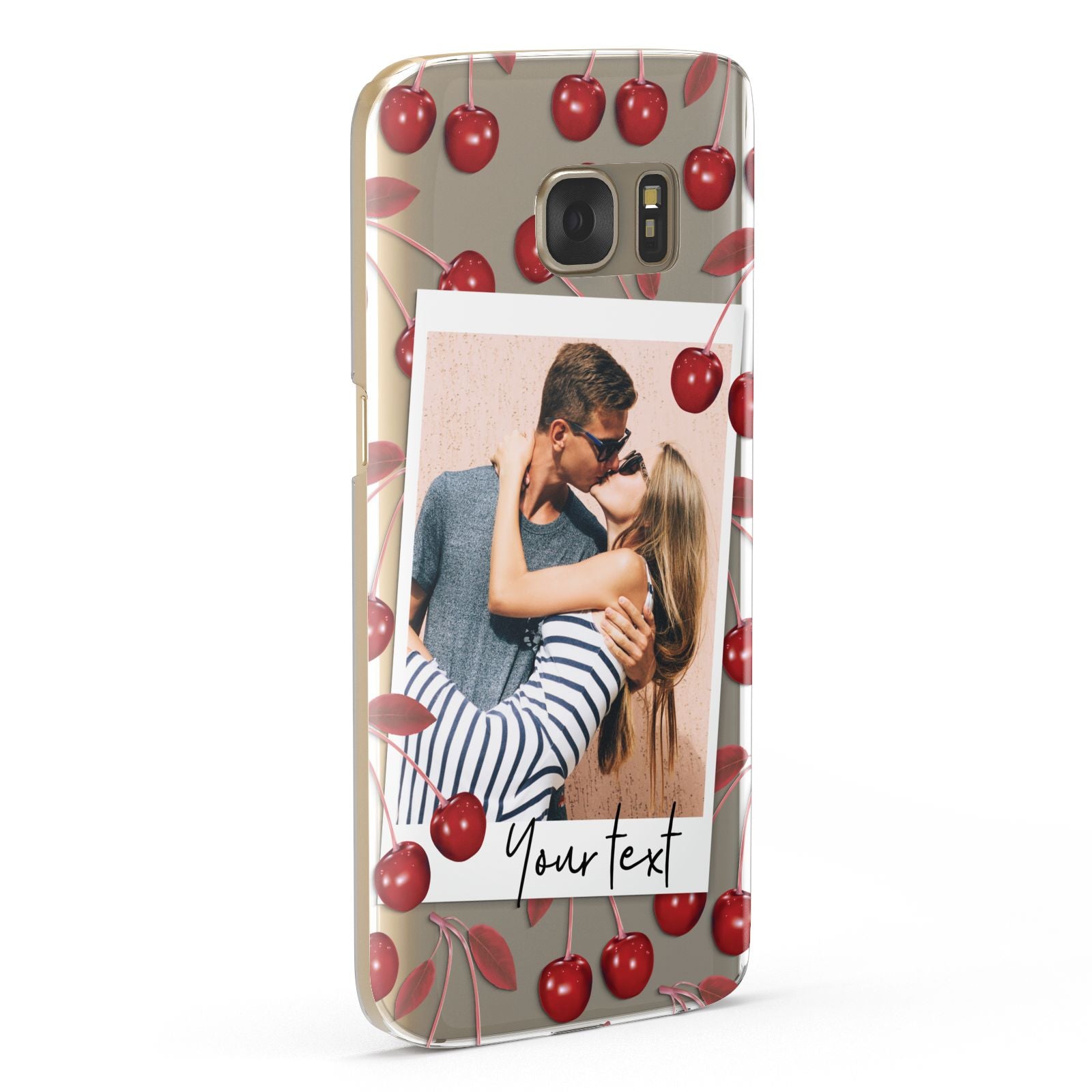 Personalised Photo Cherry Samsung Galaxy Case Fourty Five Degrees