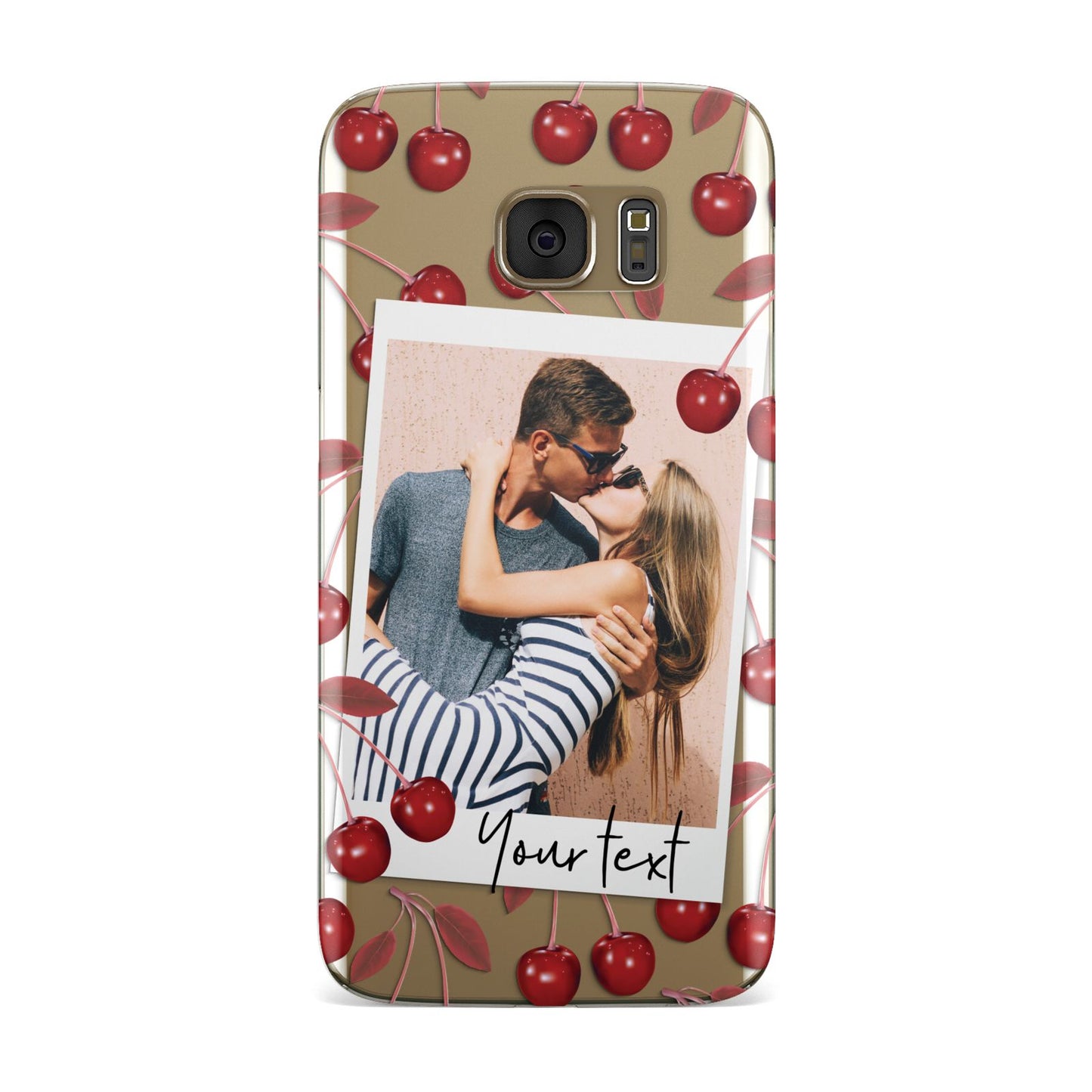 Personalised Photo Cherry Samsung Galaxy Case