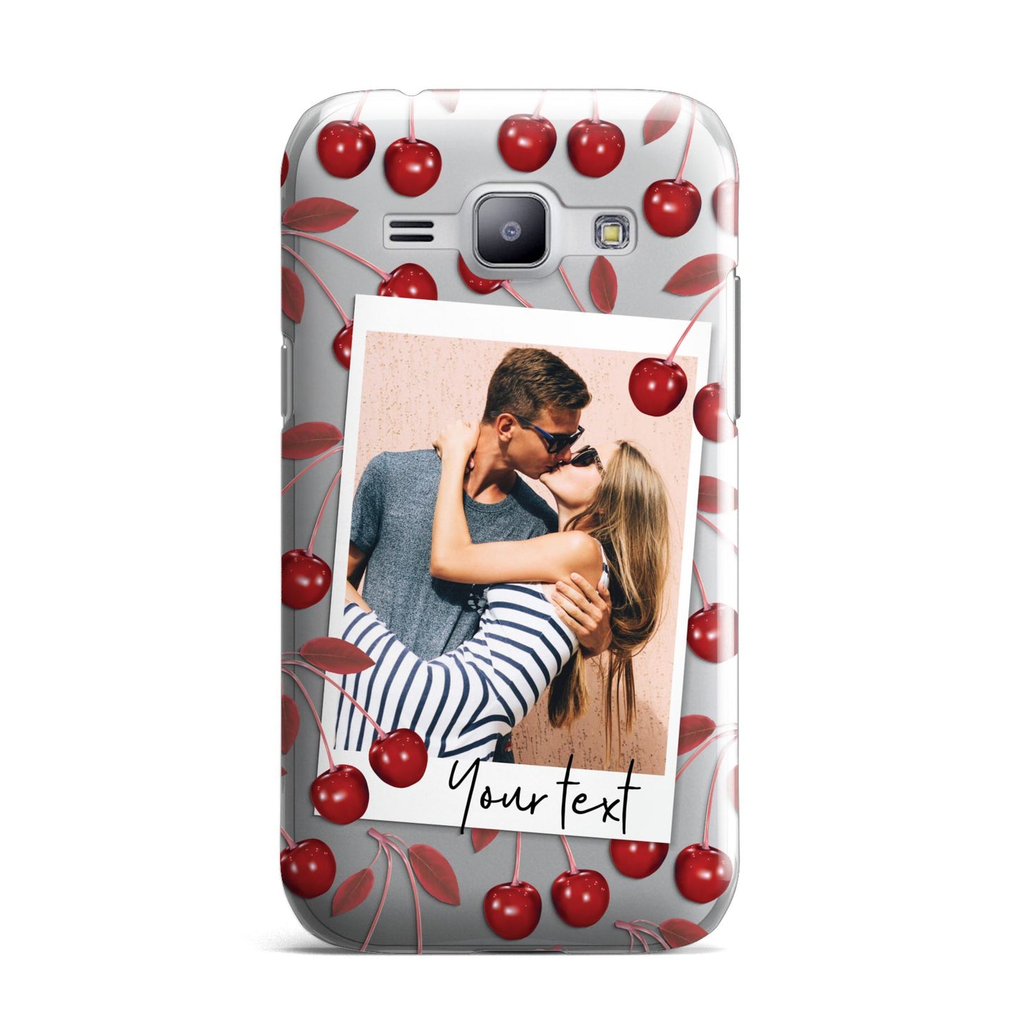 Personalised Photo Cherry Samsung Galaxy J1 2015 Case