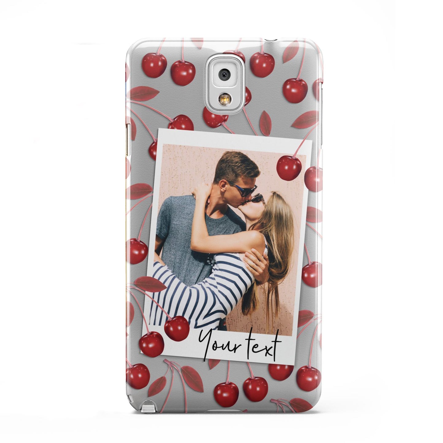 Personalised Photo Cherry Samsung Galaxy Note 3 Case