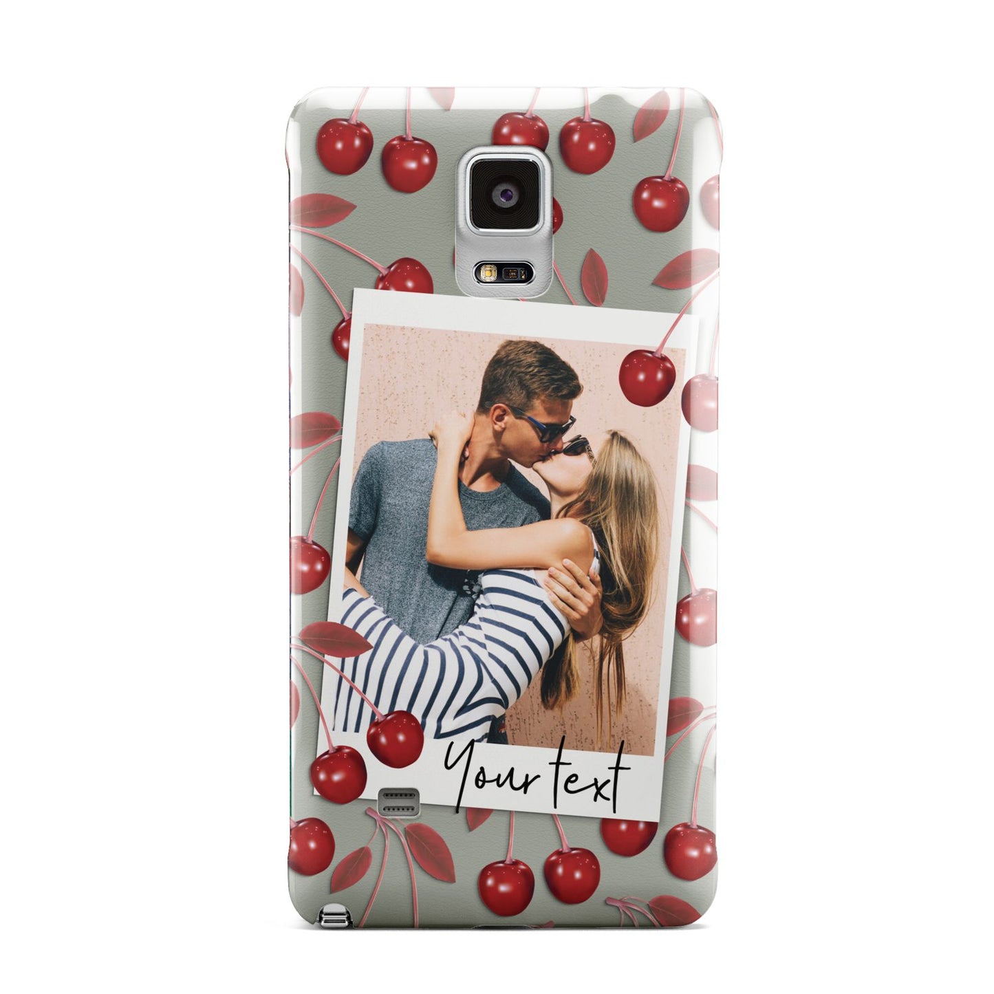 Personalised Photo Cherry Samsung Galaxy Note 4 Case