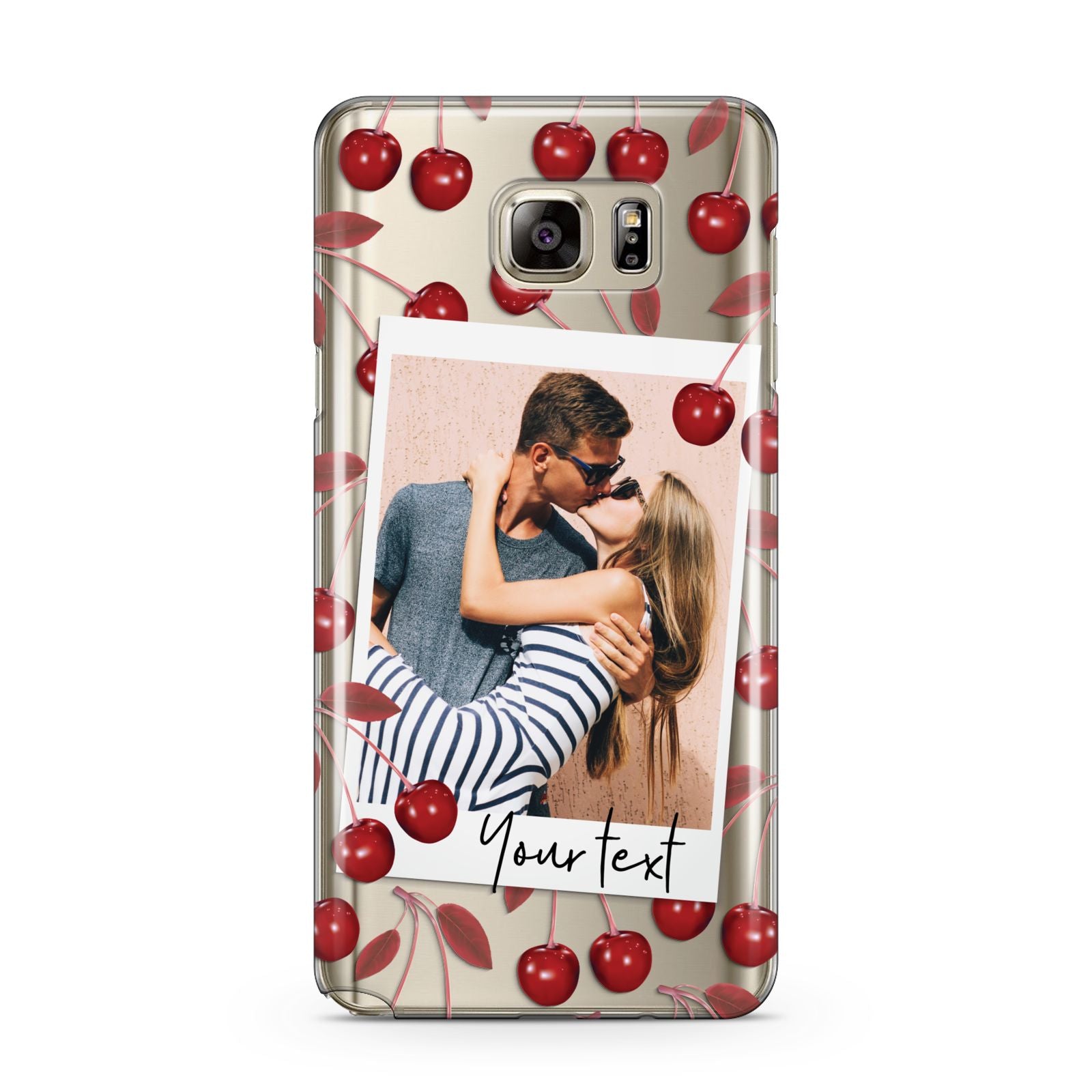 Personalised Photo Cherry Samsung Galaxy Note 5 Case