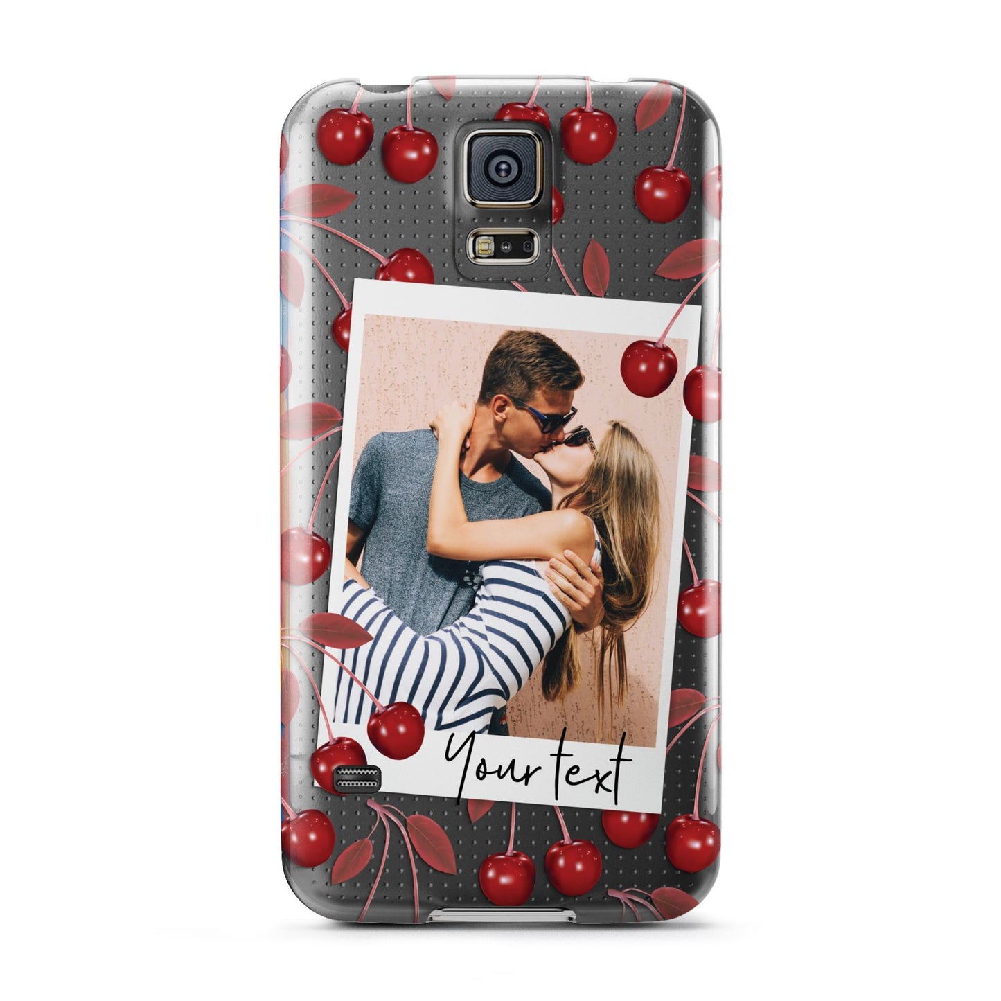 Personalised Photo Cherry Samsung Galaxy S5 Case