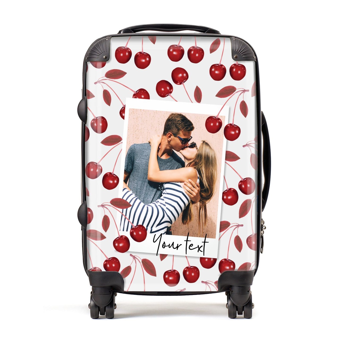 Personalised Photo Cherry Suitcase