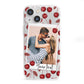 Personalised Photo Cherry iPhone 13 Mini Clear Bumper Case