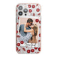 Personalised Photo Cherry iPhone 13 Pro Max TPU Impact Case with Pink Edges