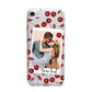 Personalised Photo Cherry iPhone 7 Bumper Case on Silver iPhone
