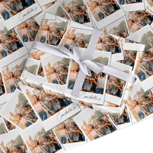 Personalised Photo Custom Wrapping Paper