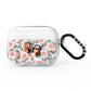 Personalised Photo Floral AirPods Pro Clear Case