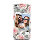 Personalised Photo Floral Apple iPhone 5c Case