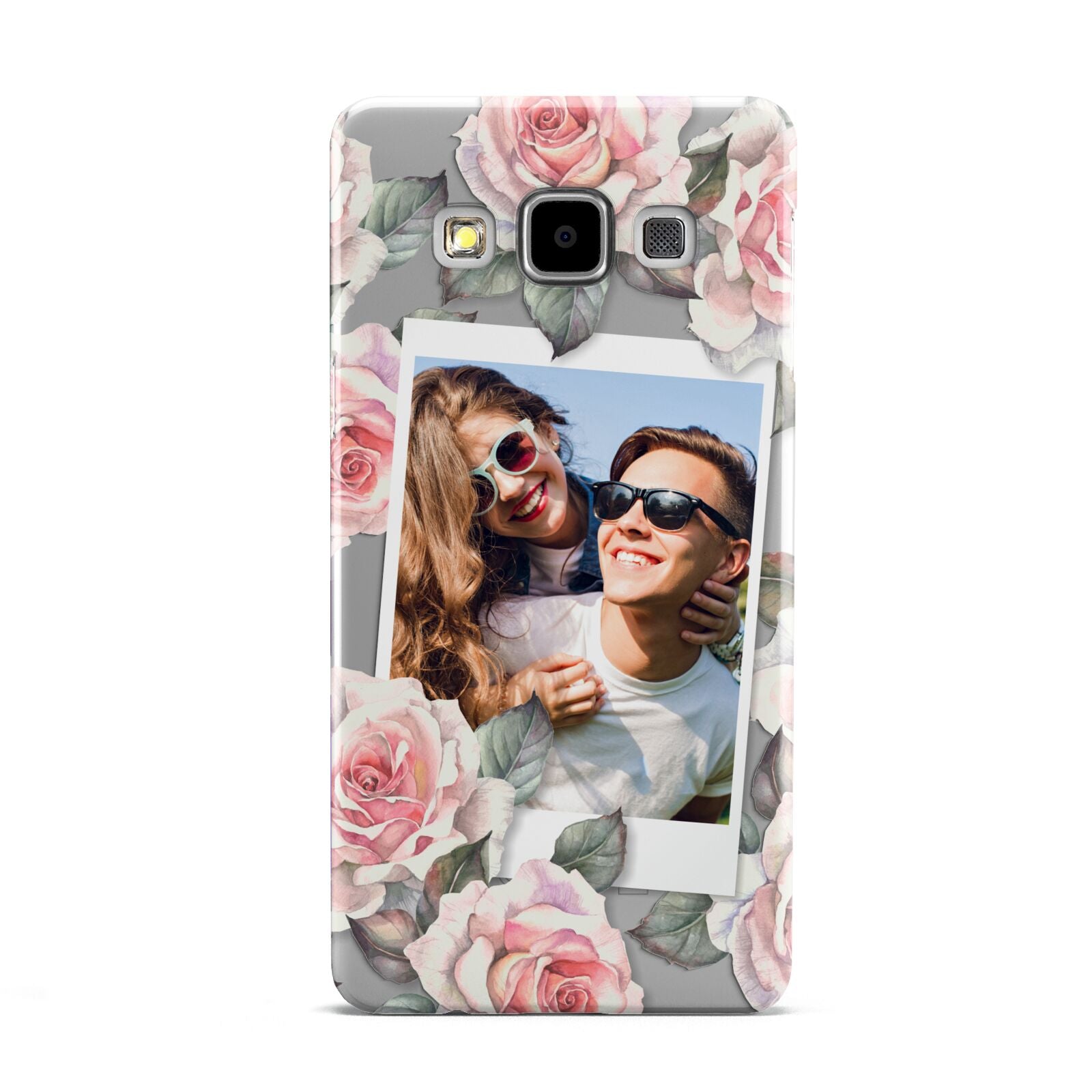 Personalised Photo Floral Samsung Galaxy A5 Case
