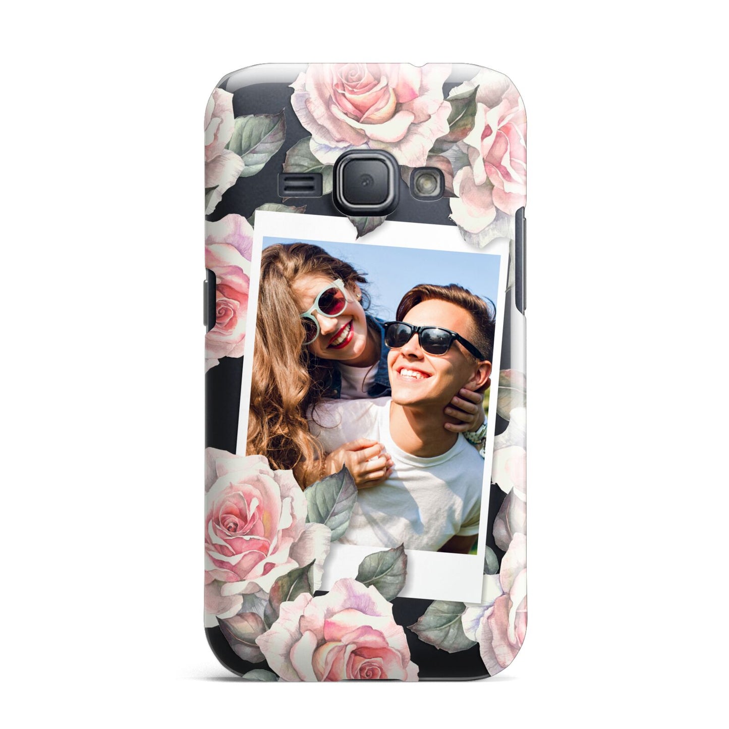 Personalised Photo Floral Samsung Galaxy J1 2016 Case