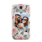 Personalised Photo Floral Samsung Galaxy S4 Case