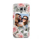 Personalised Photo Floral Samsung Galaxy S6 Case