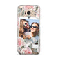 Personalised Photo Floral Samsung Galaxy S8 Plus Case