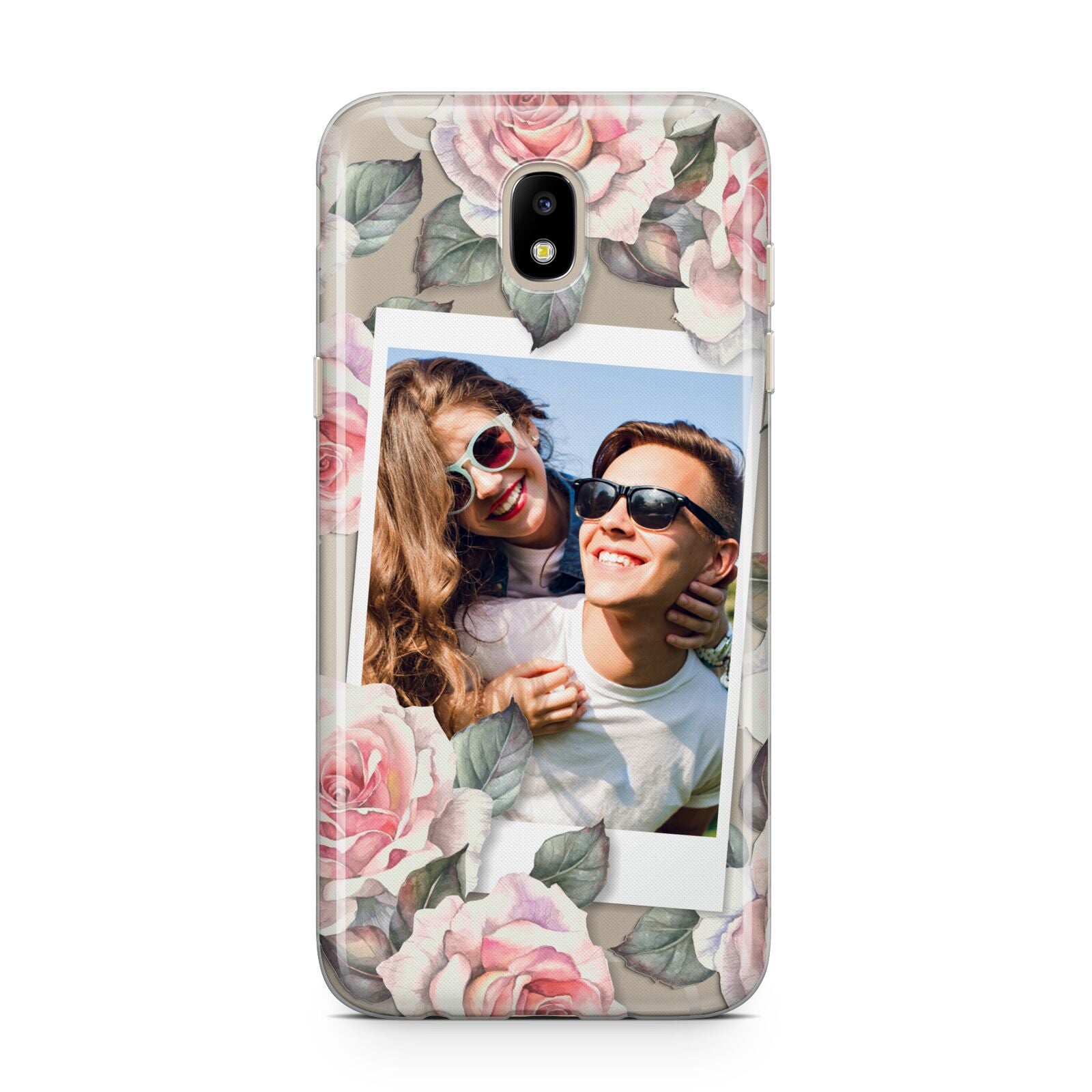 Personalised Photo Floral Samsung J5 2017 Case