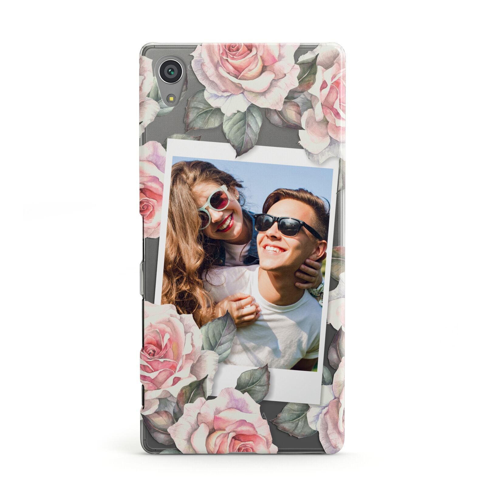 Personalised Photo Floral Sony Xperia Case