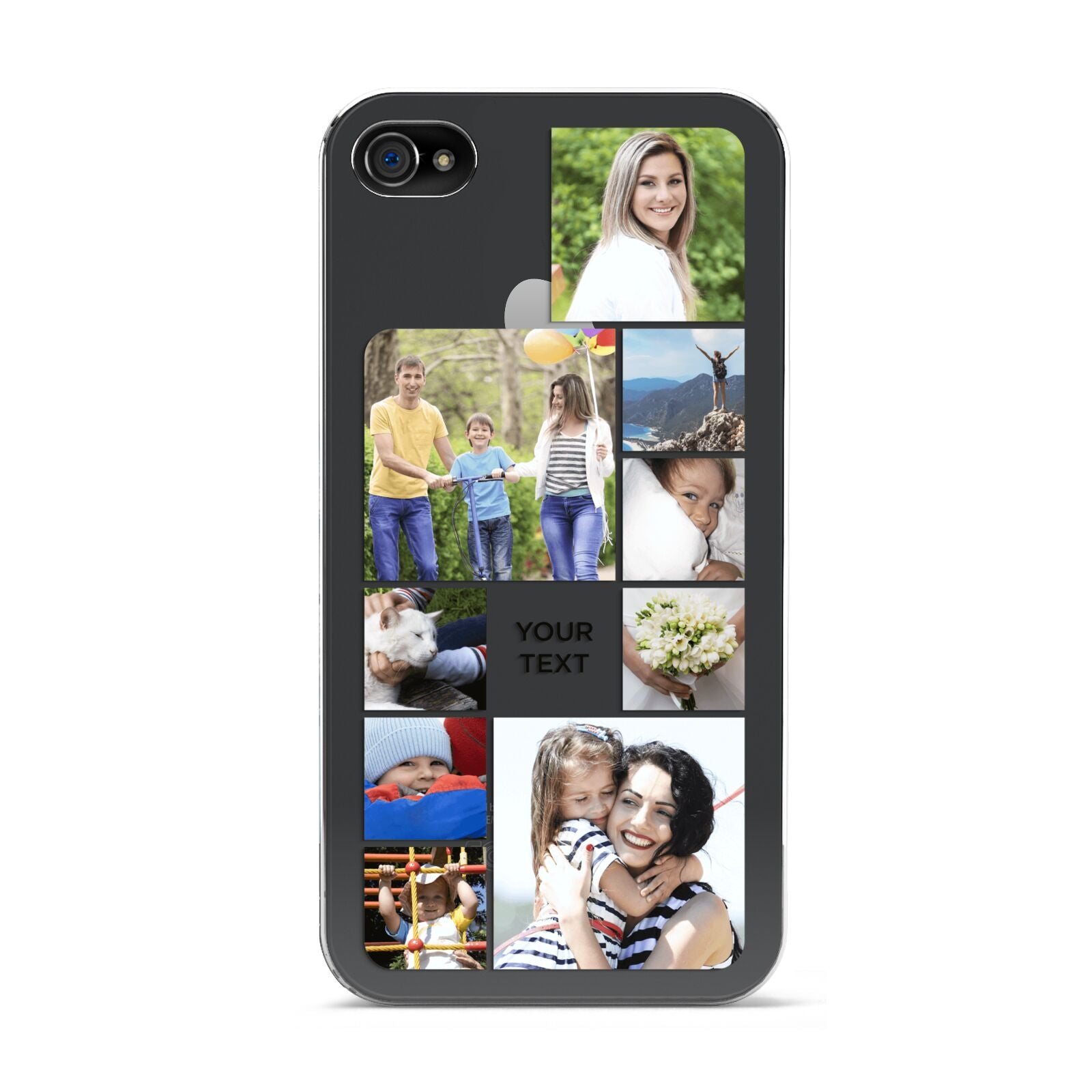 Personalised Photo Grid Apple iPhone 4s Case